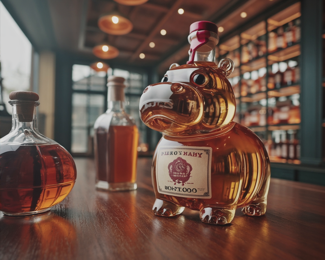 Bottiglie di whisky – Edizione Hippo