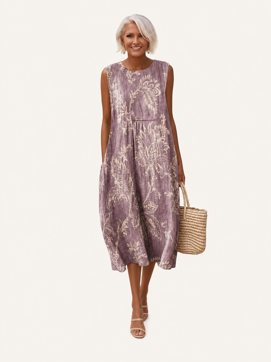 Penelope | Abito Midi Floreale