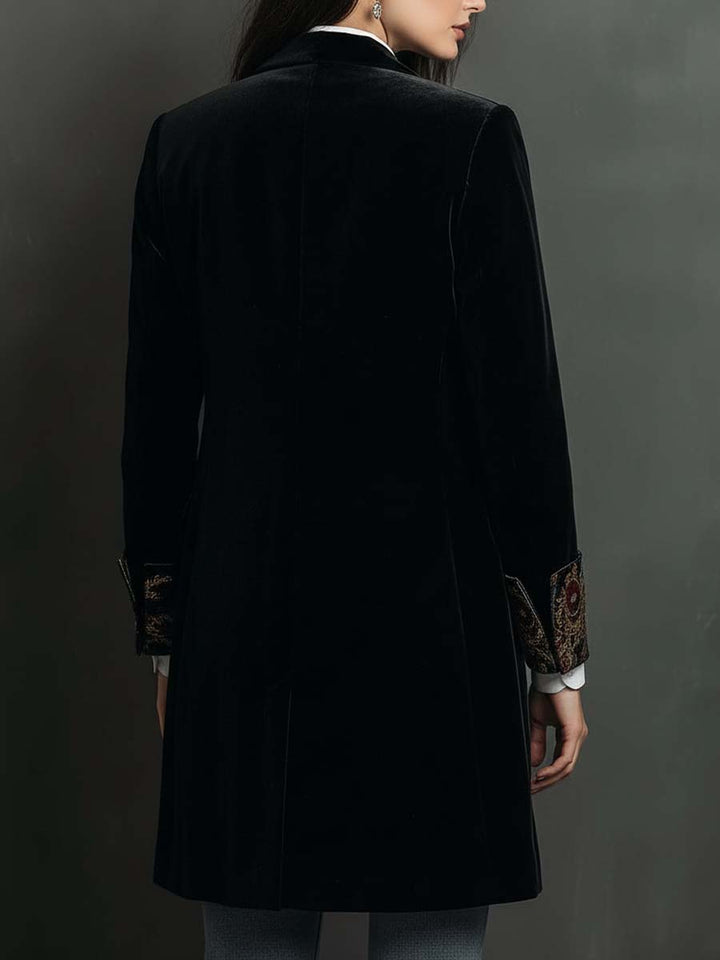 Léontine | Blazer Barocco Nero - immagine 8