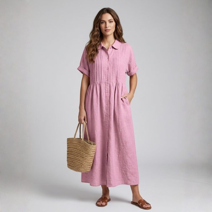 Electra | Abito Chemisier in Cotone