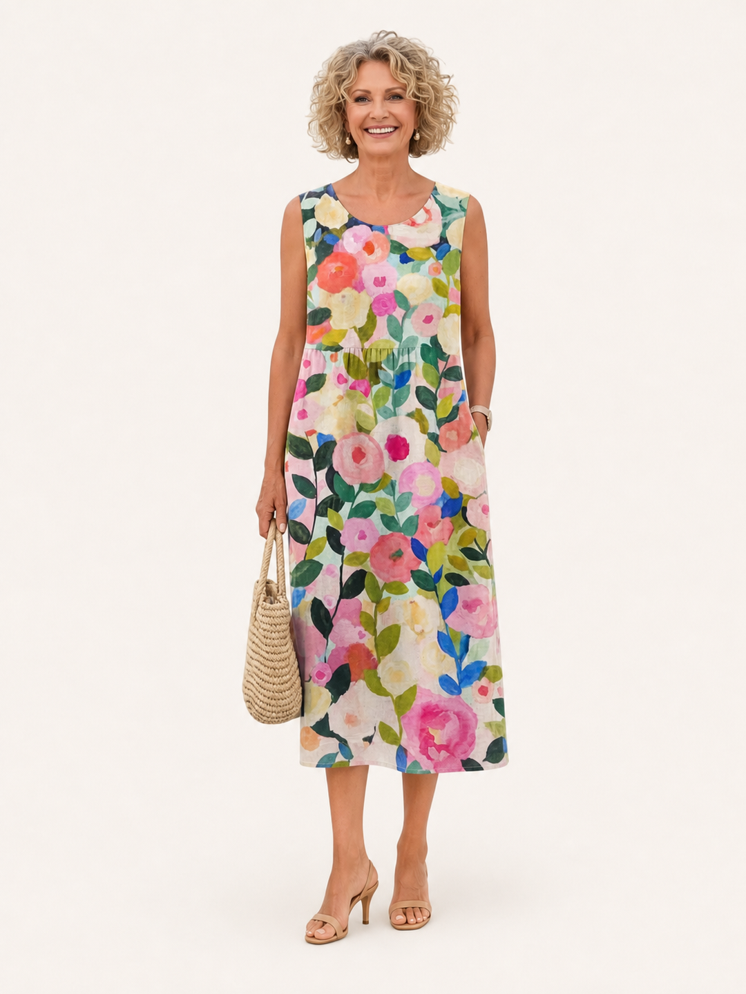 Amalia | Abito Midi Floreale