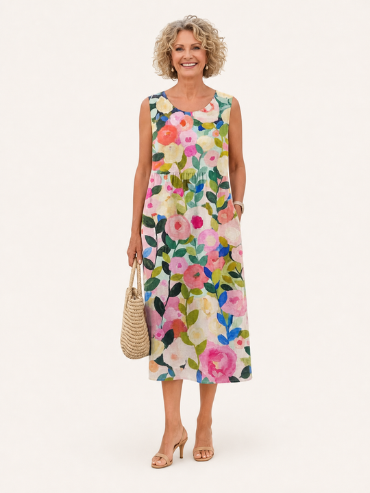 Amalia | Abito Midi Floreale