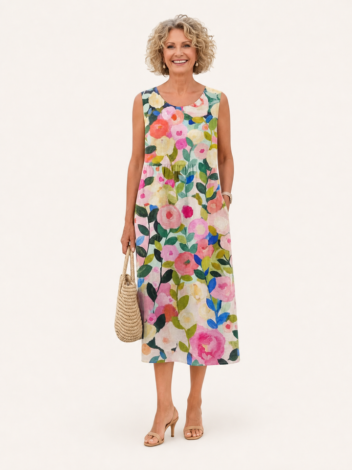 Amalia | Abito Midi Floreale
