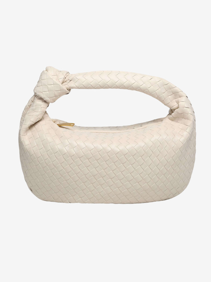 Giselle | Borsa a Spalla Media Intrecciata con Nodo