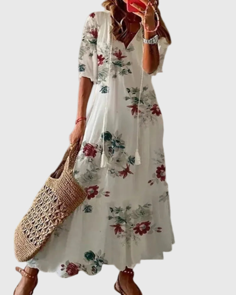 Sofia | Abito Maxi Estivo Boho Vintage