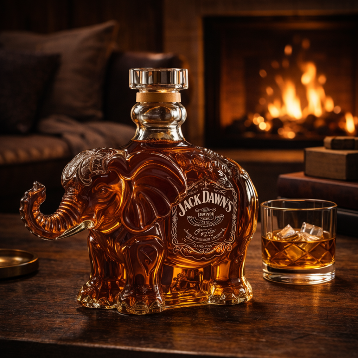 Bottiglia di whisky Jack Daniel’s – Edizione Elefante