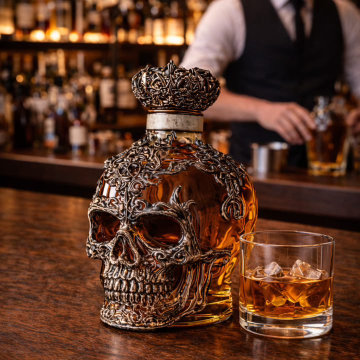 Bottiglia di Whisky – Edizione Teschio