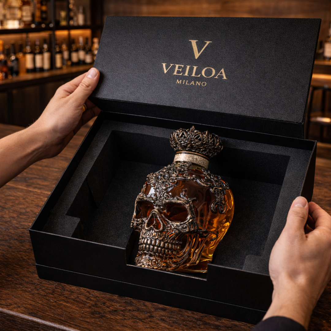 Bottiglia di Whisky – Edizione Teschio