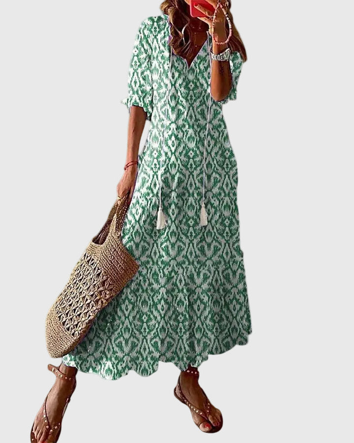 Sofia | Abito Maxi Estivo Boho Vintage