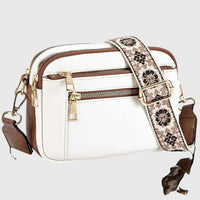 Beige con marrone