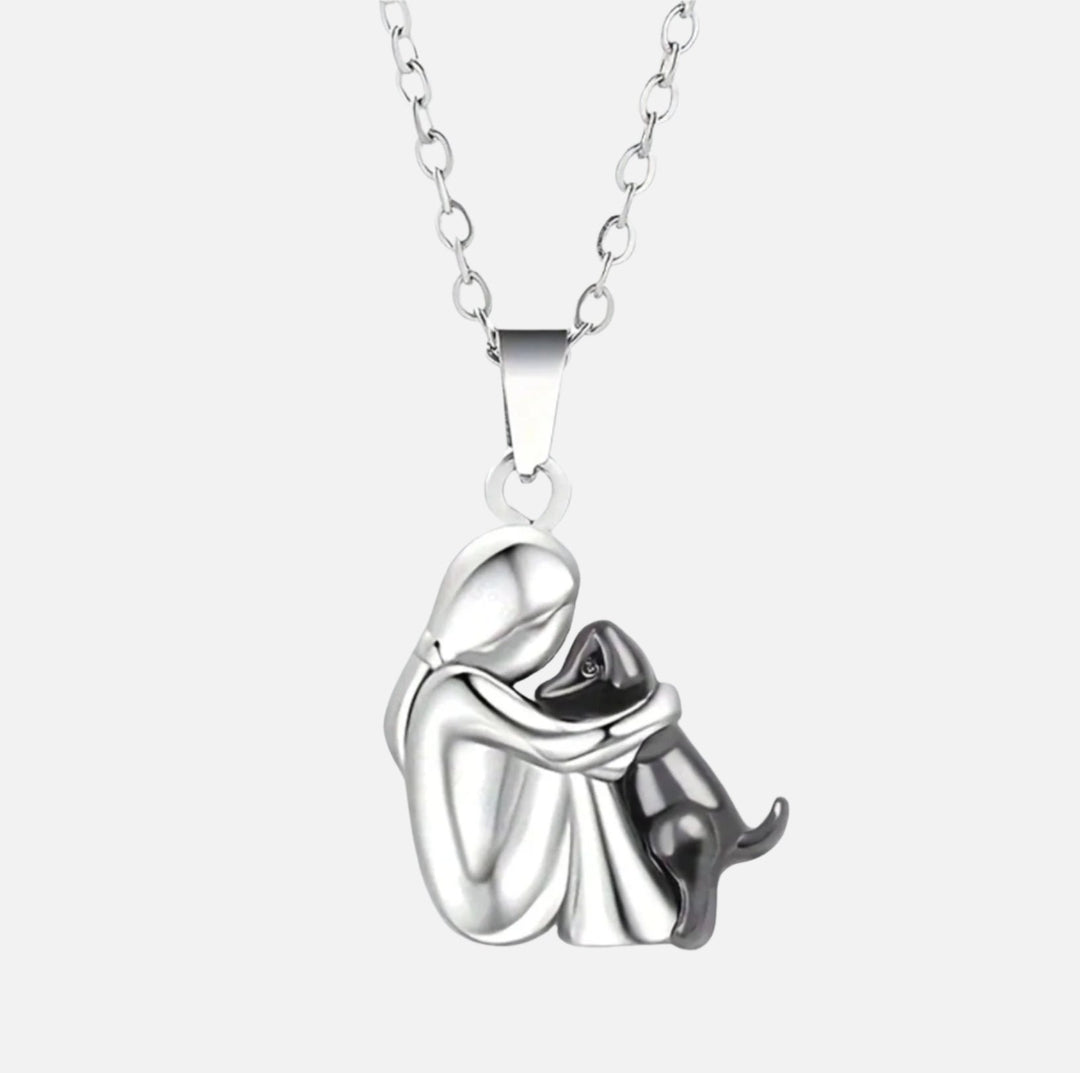Elin - Collana con ciondolo a forma di cane