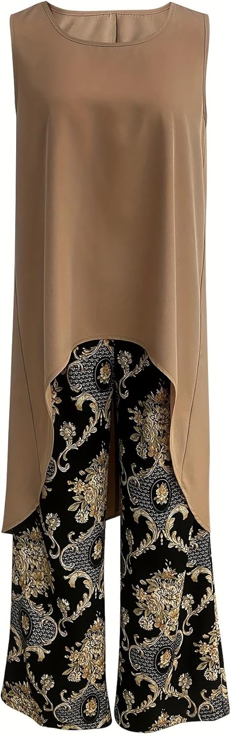 Tránsito | Coordinato Boho Tunica e Pantalone Ampio