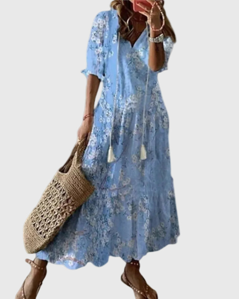 Sofia | Abito Maxi Estivo Boho Vintage