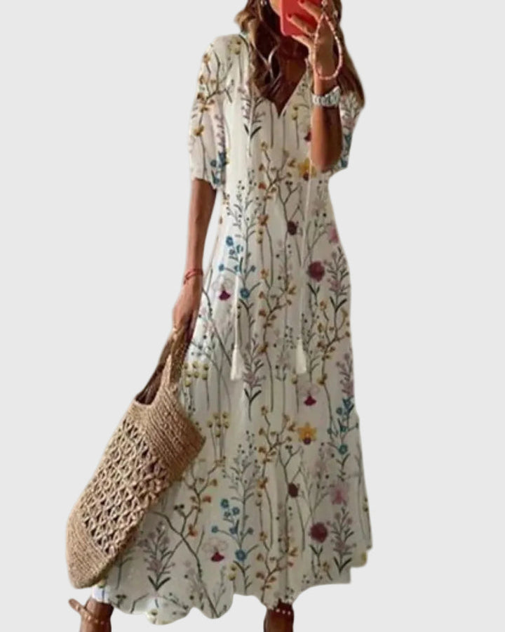 Sofia | Abito Maxi Estivo Boho Vintage