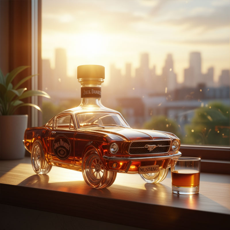 Bottiglia di Whisky – Edizione Mustang