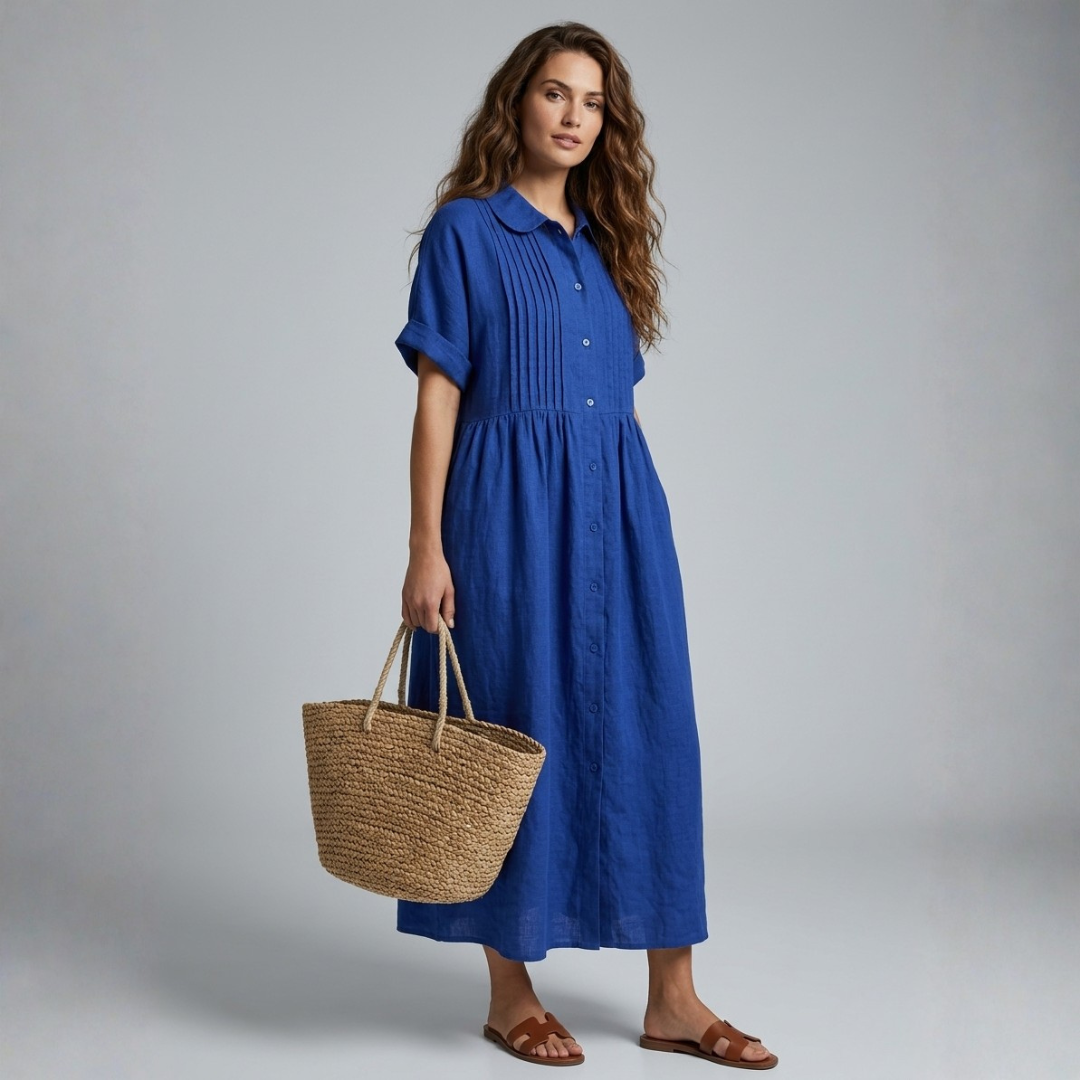 Electra | Abito Chemisier in Cotone