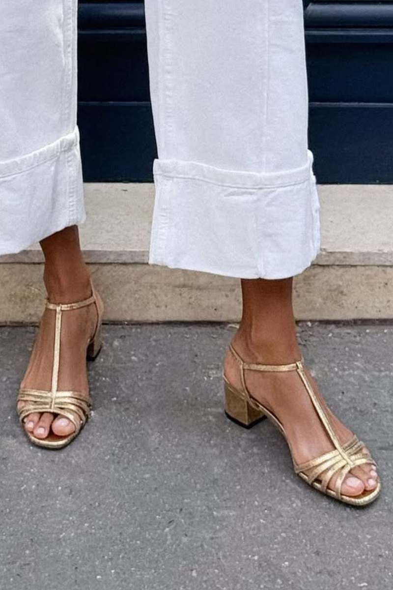 Antonia | Sandali con Tacco Basso