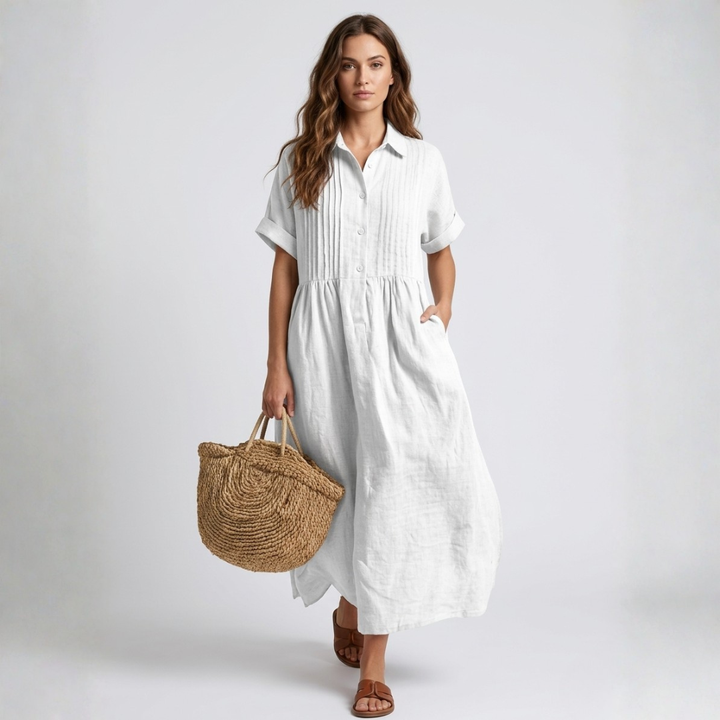 Electra | Abito Chemisier in Cotone