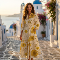 Beige fiori gialli