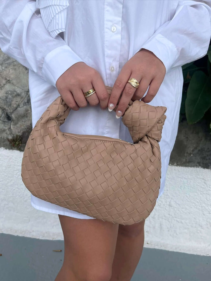 Sienna | Borsa Piccola con Manico Intrecciato