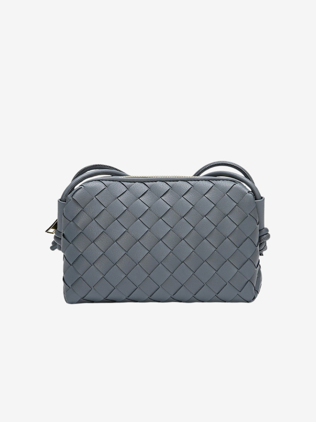 Janna | Borsa a tracolla compatta intrecciata per ogni giorno