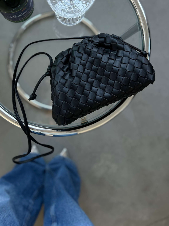 Heleina | Borsa a tracolla intrecciata elegante
