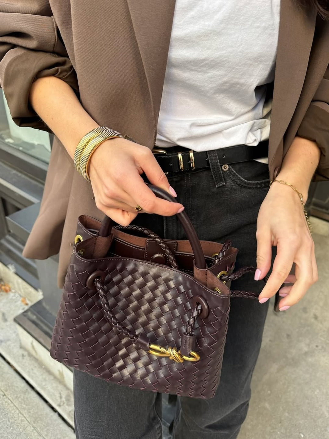 Eloise | Borsa Woven Compatta Testurizzata