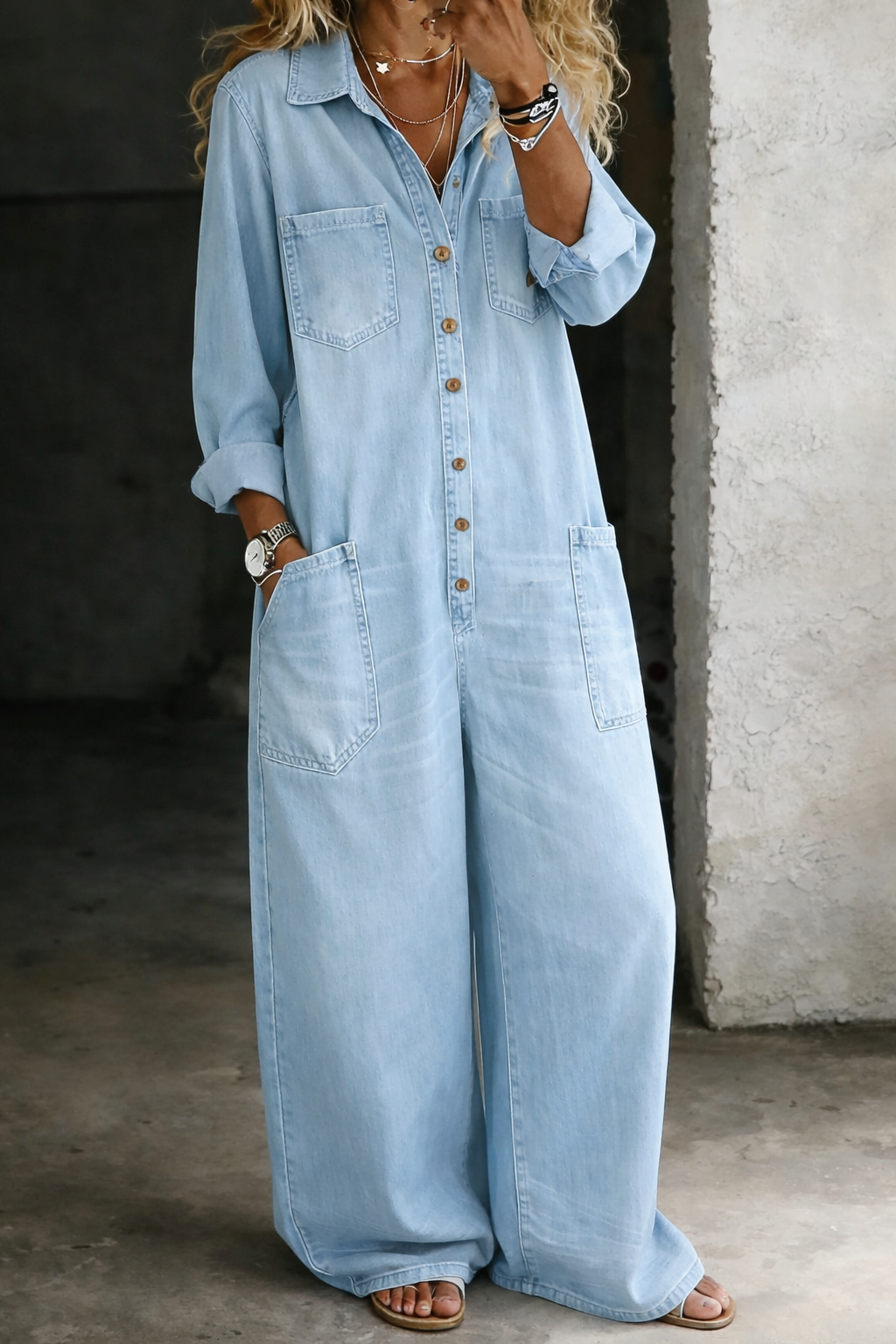 Lena | Salopette Casual Comoda