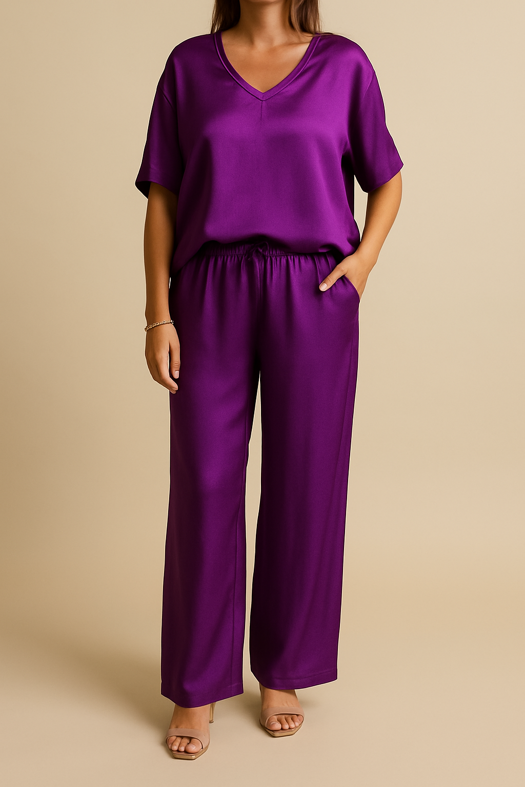 Monaco in Raso – 2 Pezzi
