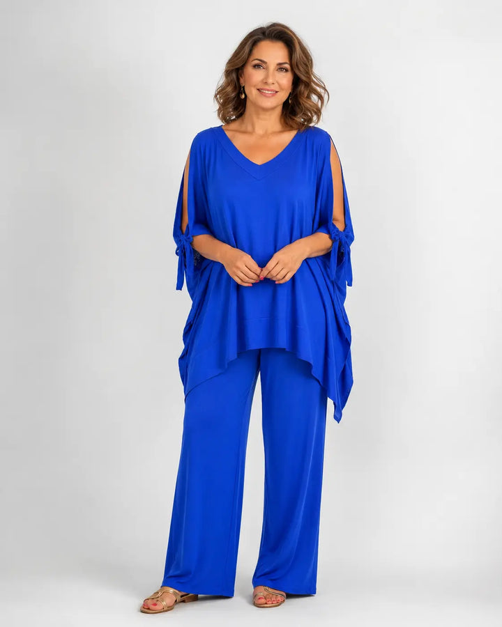 Úrsula | Coordinato Tunica Spalle Scoperte e Pantalone
