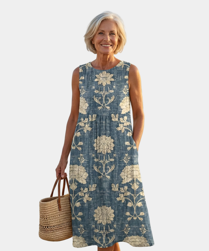 Elettra | Abito Midi Boho