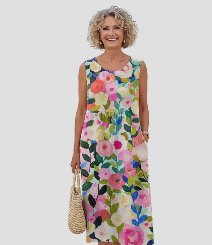 Amalia | Abito Midi Floreale