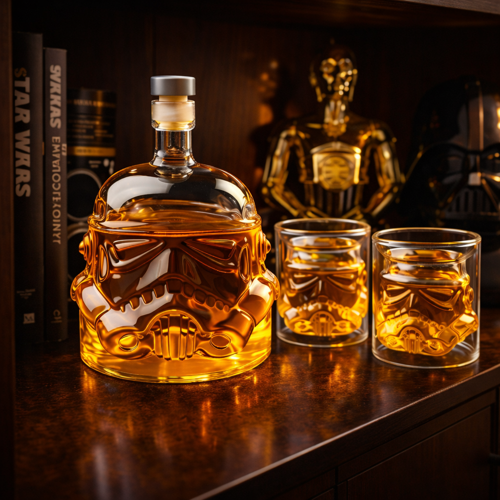 Bottiglia Whisky - Edizione: Set bottiglia e bicchieri