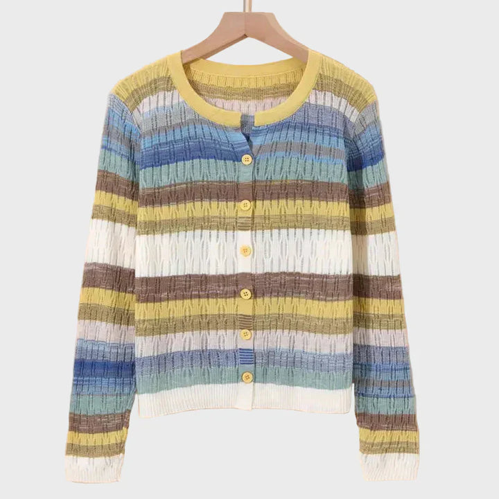 Cardigan Rigato Retrò Elodie