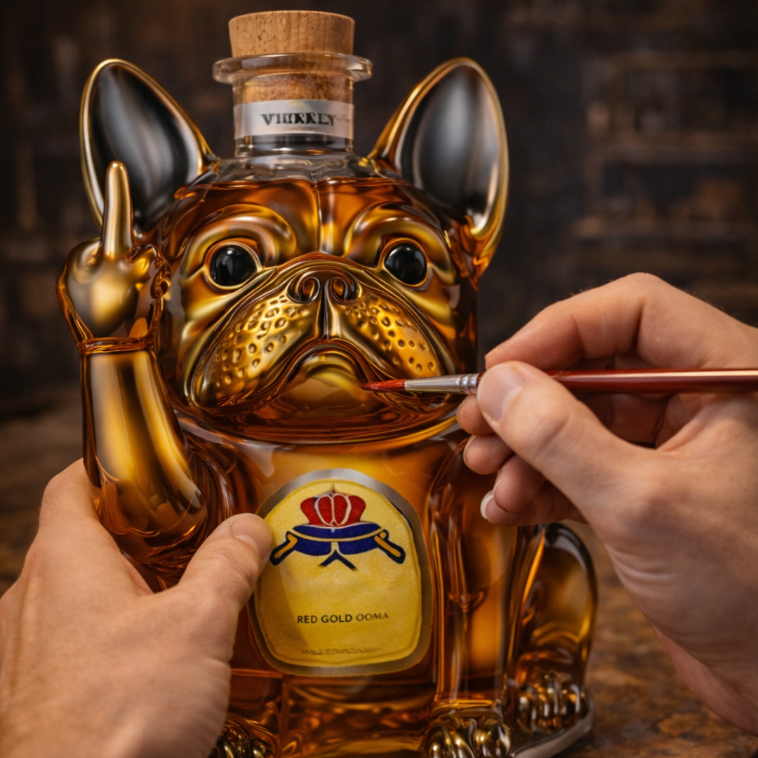 Bottiglia Whisky Boca – Edizione per amanti dei cani