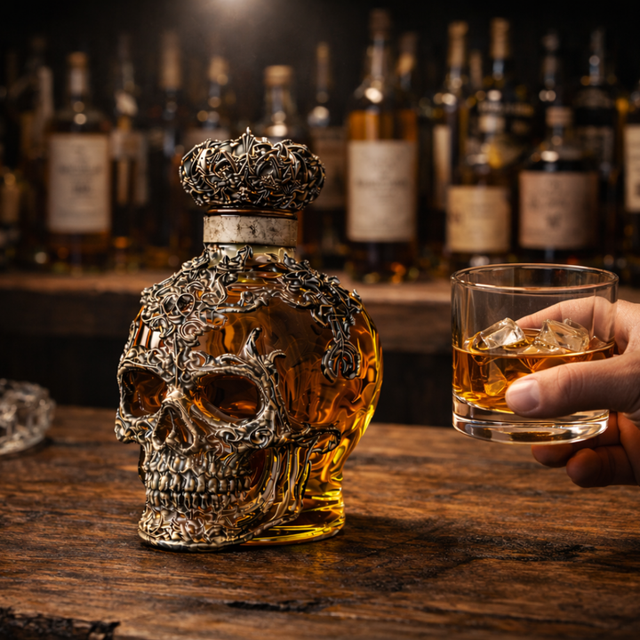 Bottiglia di Whisky – Edizione Teschio