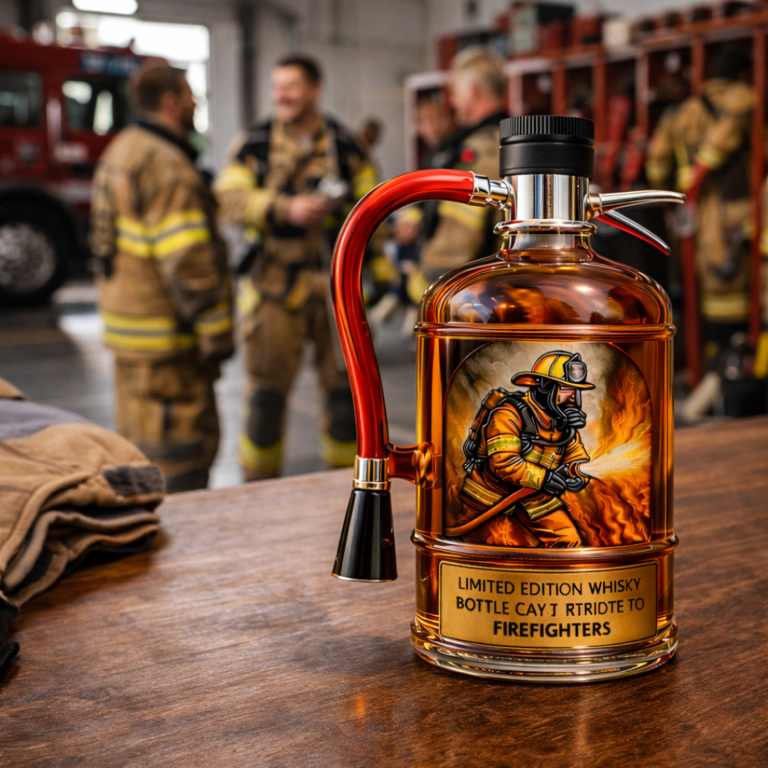 Bottiglia di whisky – Edizione Pompiere