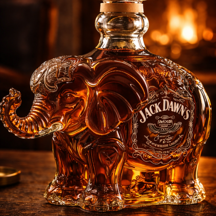Bottiglia di whisky Jack Daniel’s – Edizione Elefante