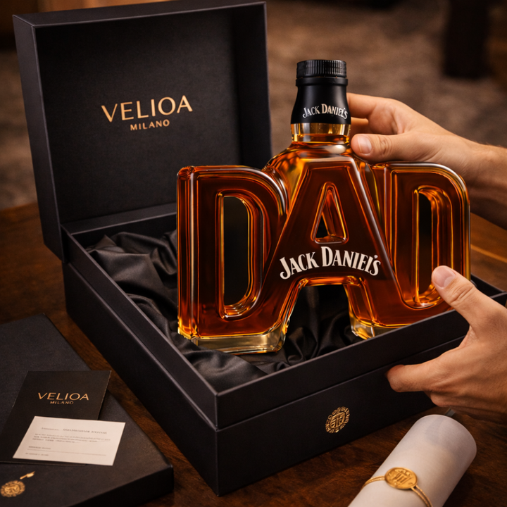 Bottiglia di whisky Jack Daniel’s – Edizione Papà