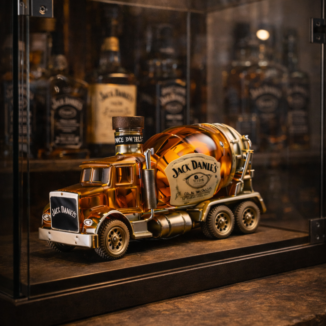 Bottiglia di whisky Jack Daniel&