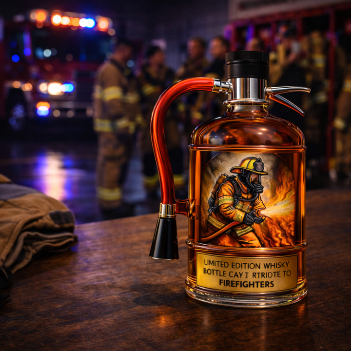 Bottiglia di whisky – Edizione Pompiere