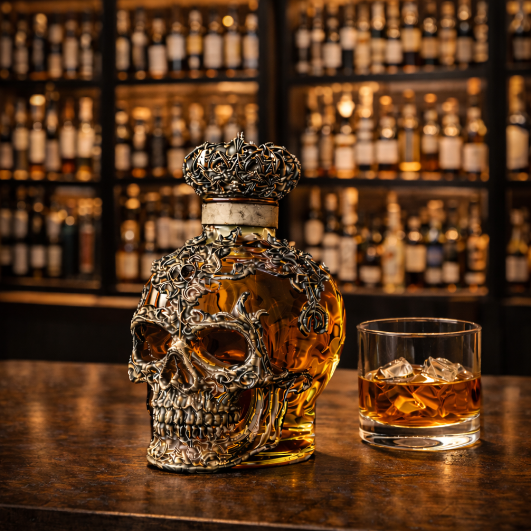 Bottiglia di Whisky – Edizione Teschio