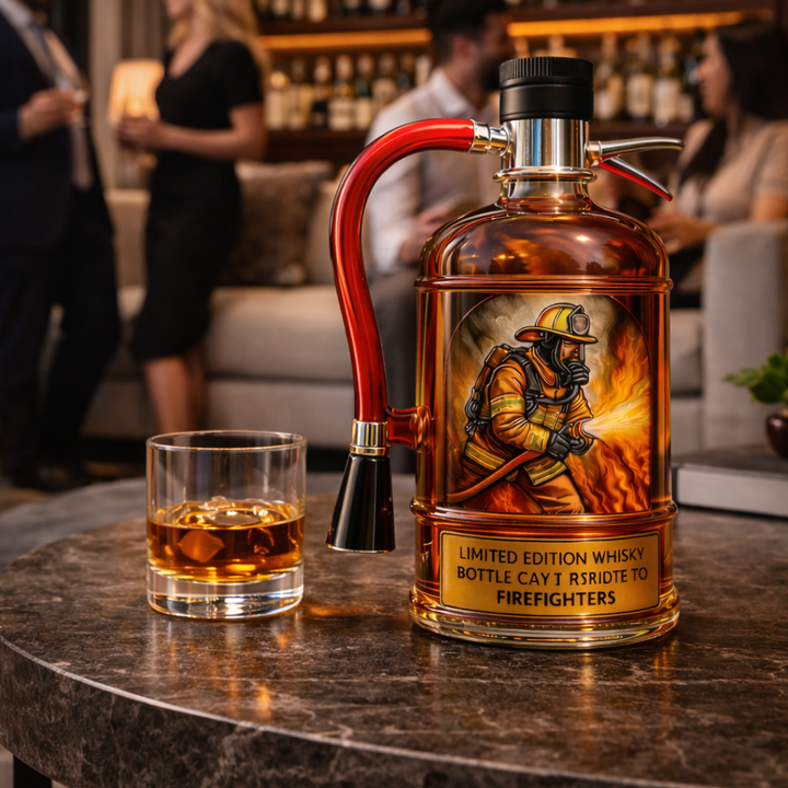 Bottiglia di whisky – Edizione Pompiere