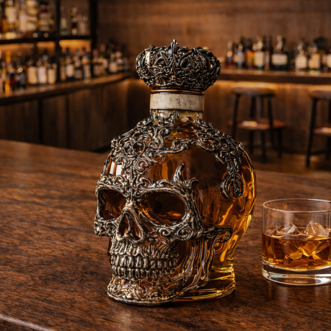 Bottiglia di Whisky – Edizione Teschio