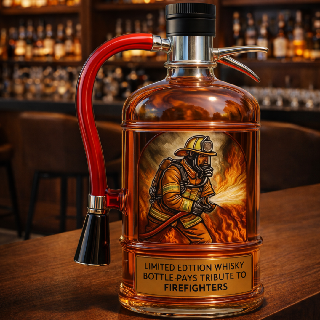 Bottiglia di whisky – Edizione Pompiere