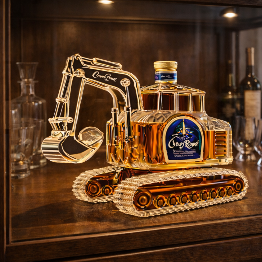 Bottiglia di whisky - Edizione Escavatore