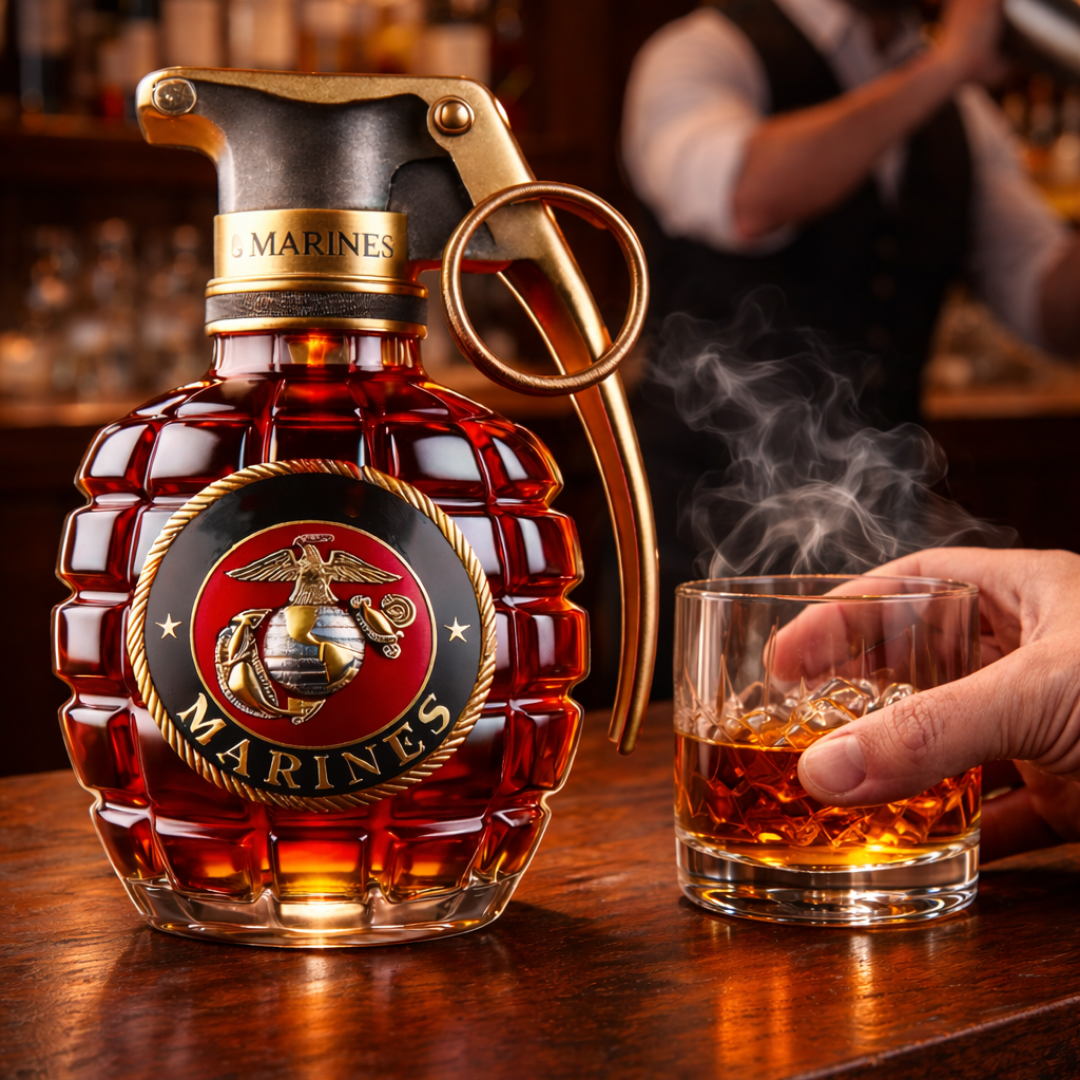 Bottiglia di whisky – Edizione Granata