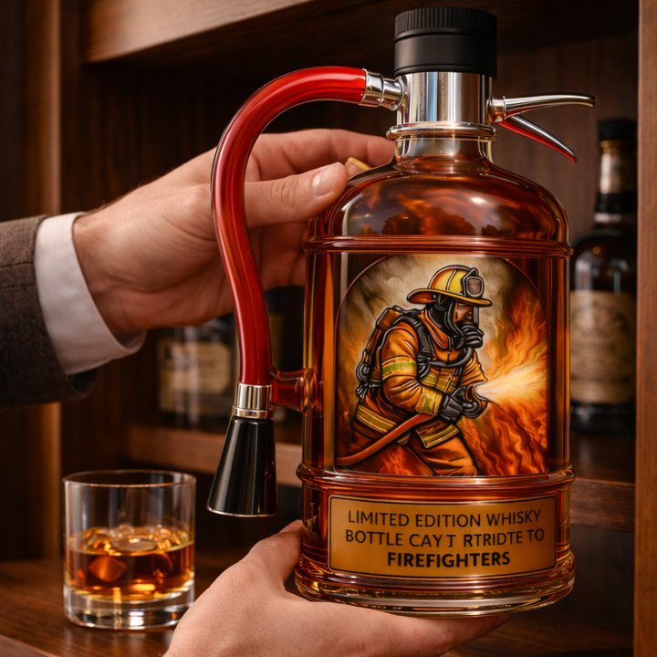 Bottiglia di whisky – Edizione Pompiere