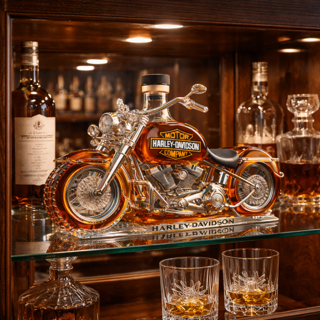 Bottiglia di whisky – Edizione Harley-Davidson