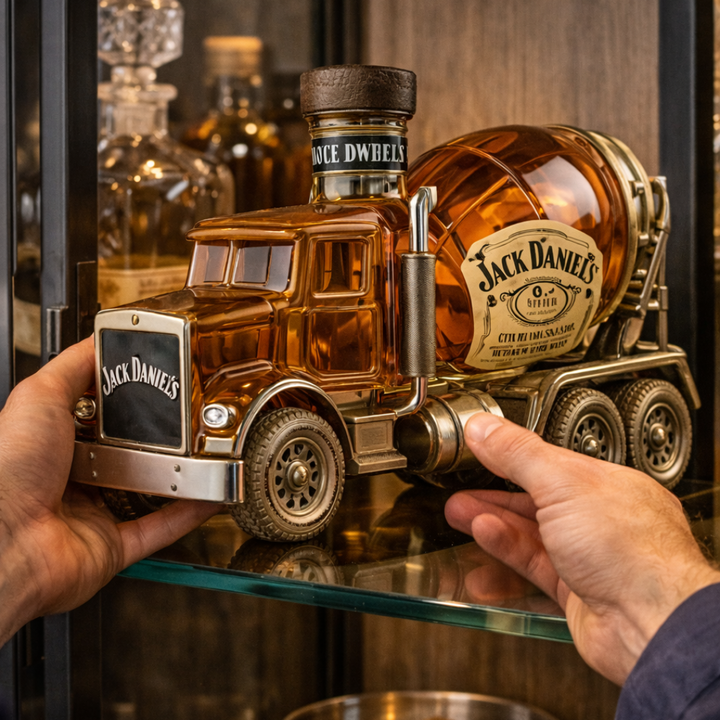 Bottiglia di whisky Jack Daniel&